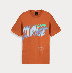 Courage Graphic T-shirt